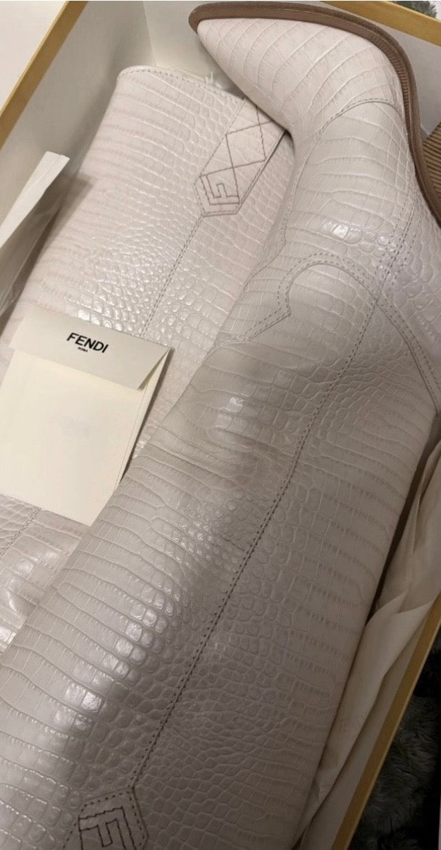 Fendi Stivali Cowboy